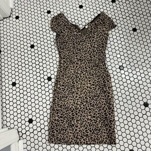 Agaci leopard print dress size small